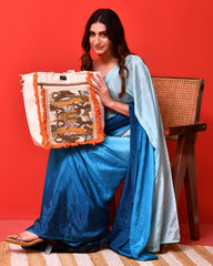 Jute Handwork Tote Bag